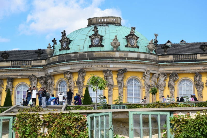 Schloss Sanssouci im Park Sanssouci