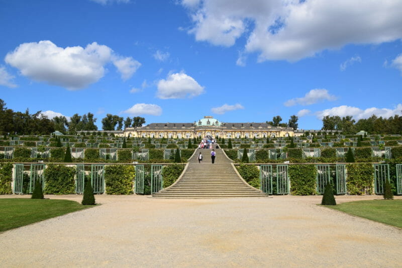 Schloss Sanssouci, Park Sanssouci, Weinbergterrassen, Potsdam, Sanssouci